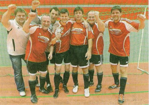 Turniersieg der Alten Herren zum Abschluss der Hallensaison