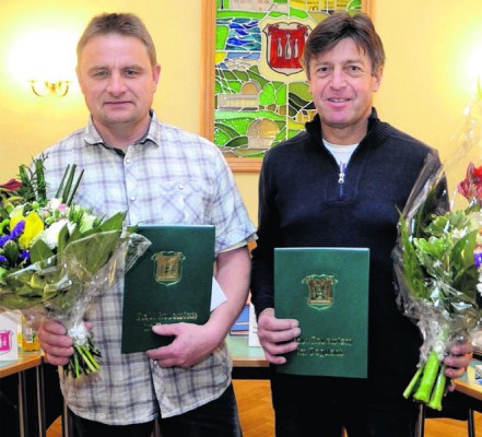 Zwei Herzen schlagen für den Fußball