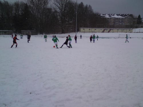 Starke Leistung fürs erste Großfeldspiel