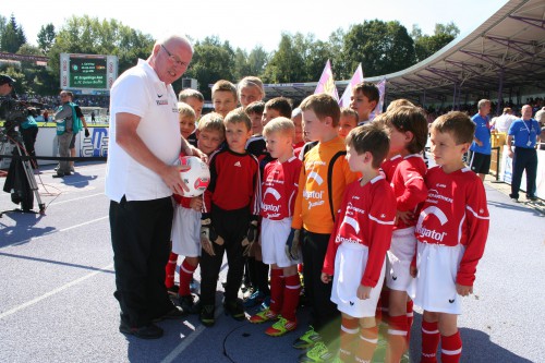 Großer Auftritt für unsere F & E - Jugend in Aue