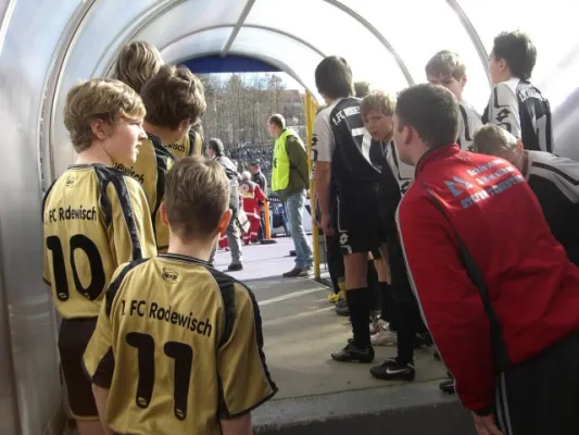 D-Jugend-Eskorte FCE Aue vs. Wuppertaler SV